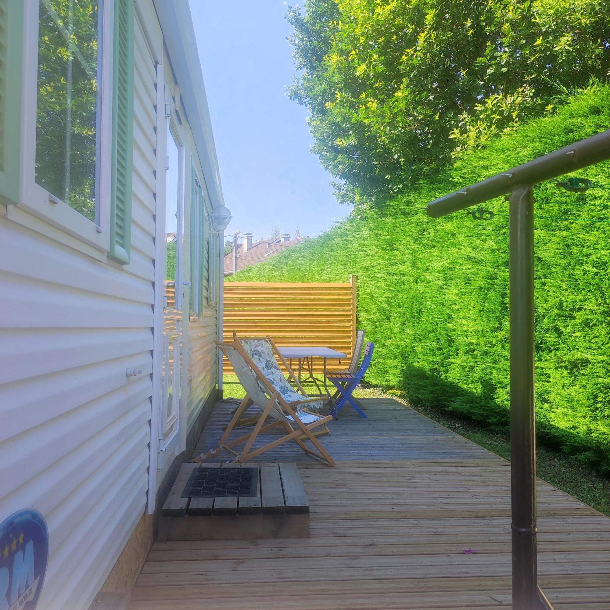 Mobile-Home Avec Terrasse Thonon-les-Bains Extérieur photo